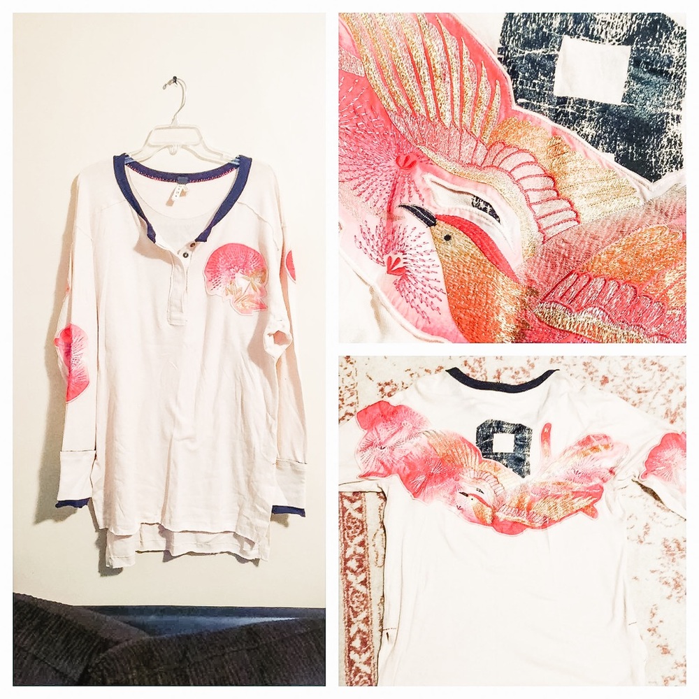 Free People | Embroidered Tunic